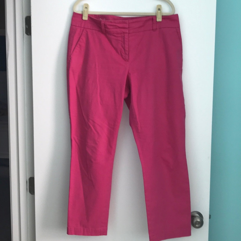 Pink Cropped Pants from Talbots